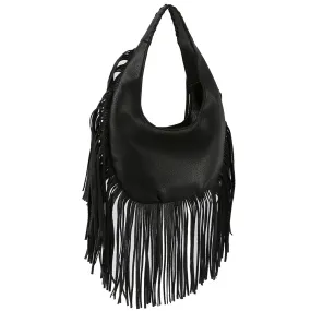 FRINGE HOBO BAG