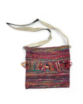 Fringed Flap Crossbody Bag