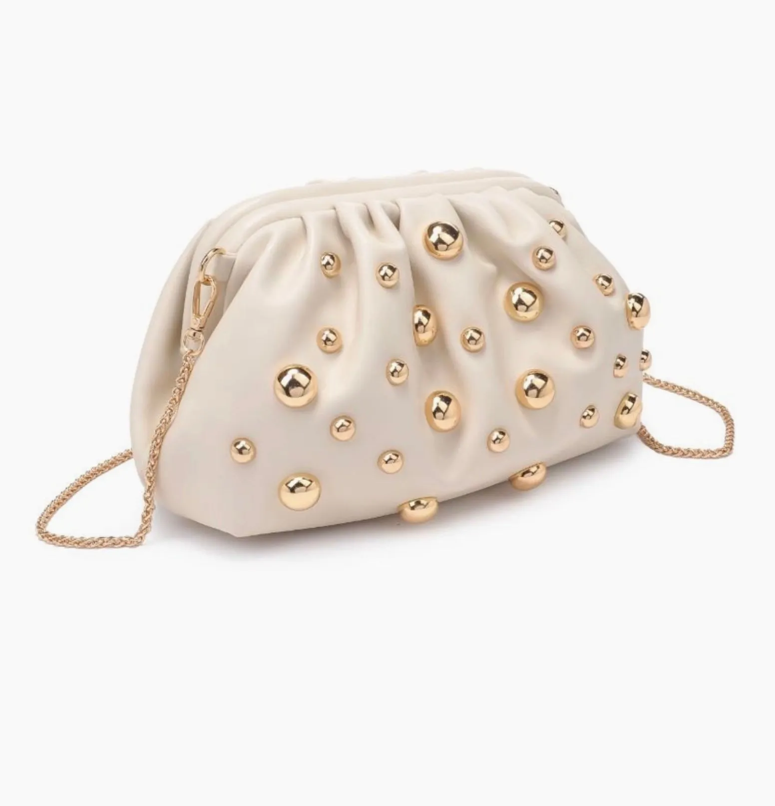 Going-Out Studded Handbag