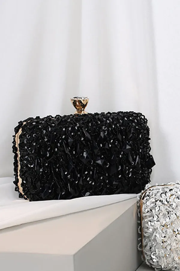 Gorgeous Sequin Chain Evening Bag