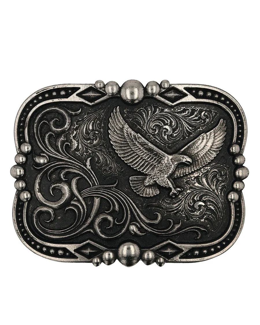 Gunmetal Soaring Eagle Buckle