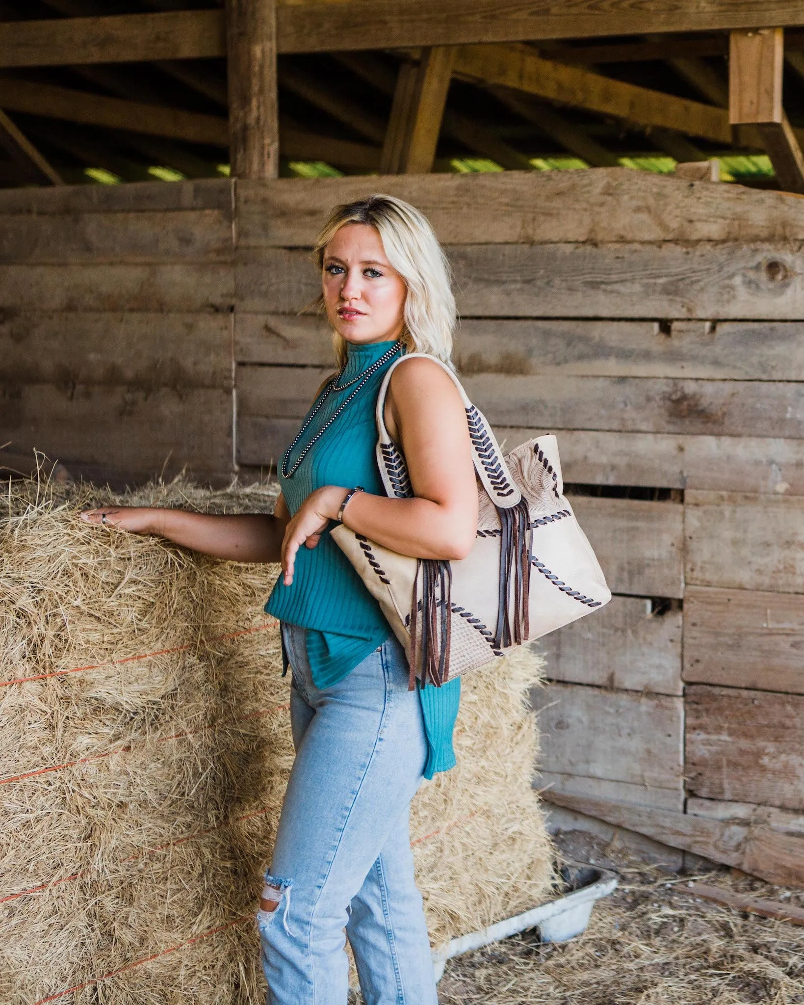 Gypsy Patch Large Zip-Top Tote