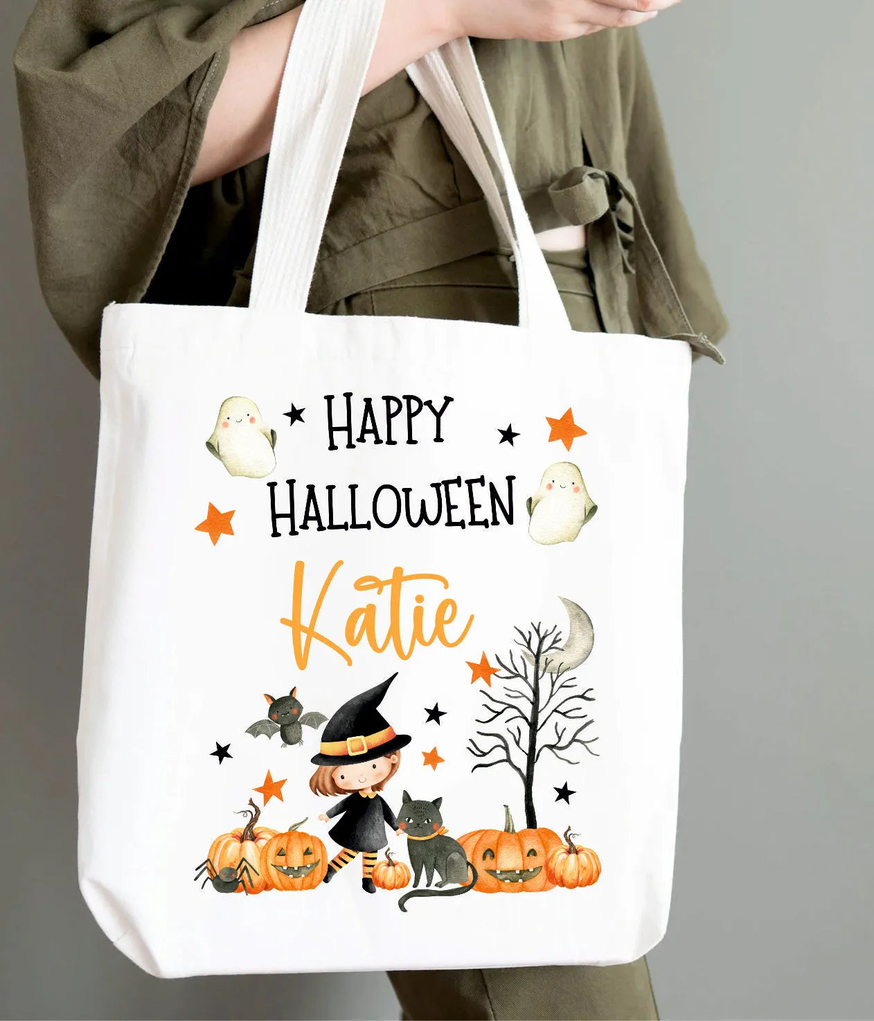 Halloween Gift Bag - Halloween Accessories - Halloween Trick or Treat Bag