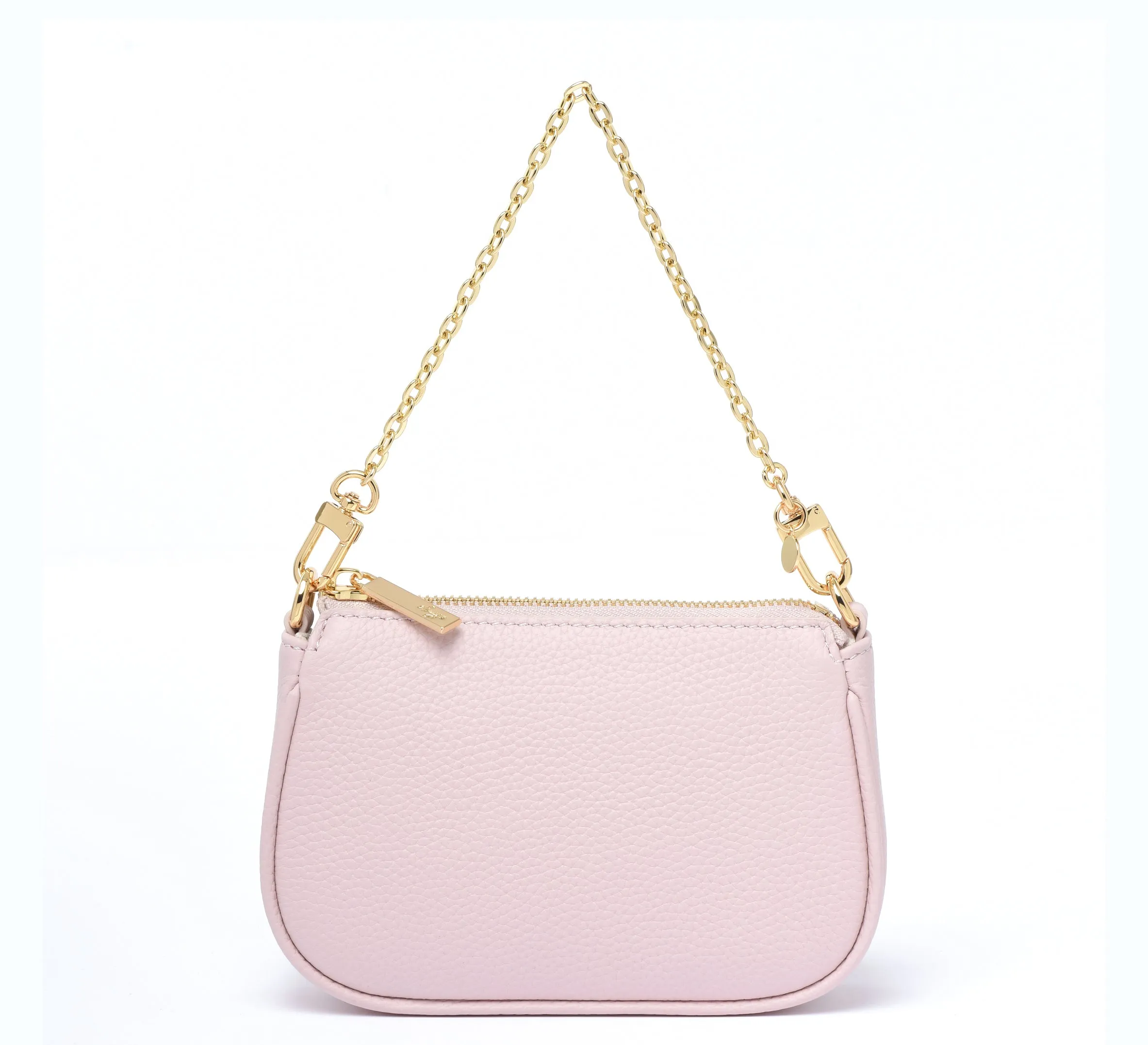 HCC X DUYP - Mini pochette - PALE PINK Grained Leather