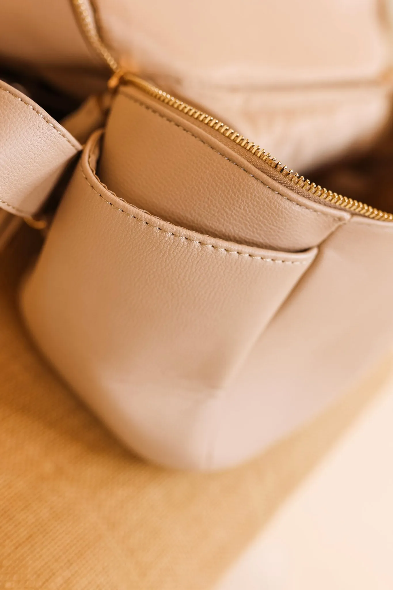 Hollis | Diaper Bag in Nude