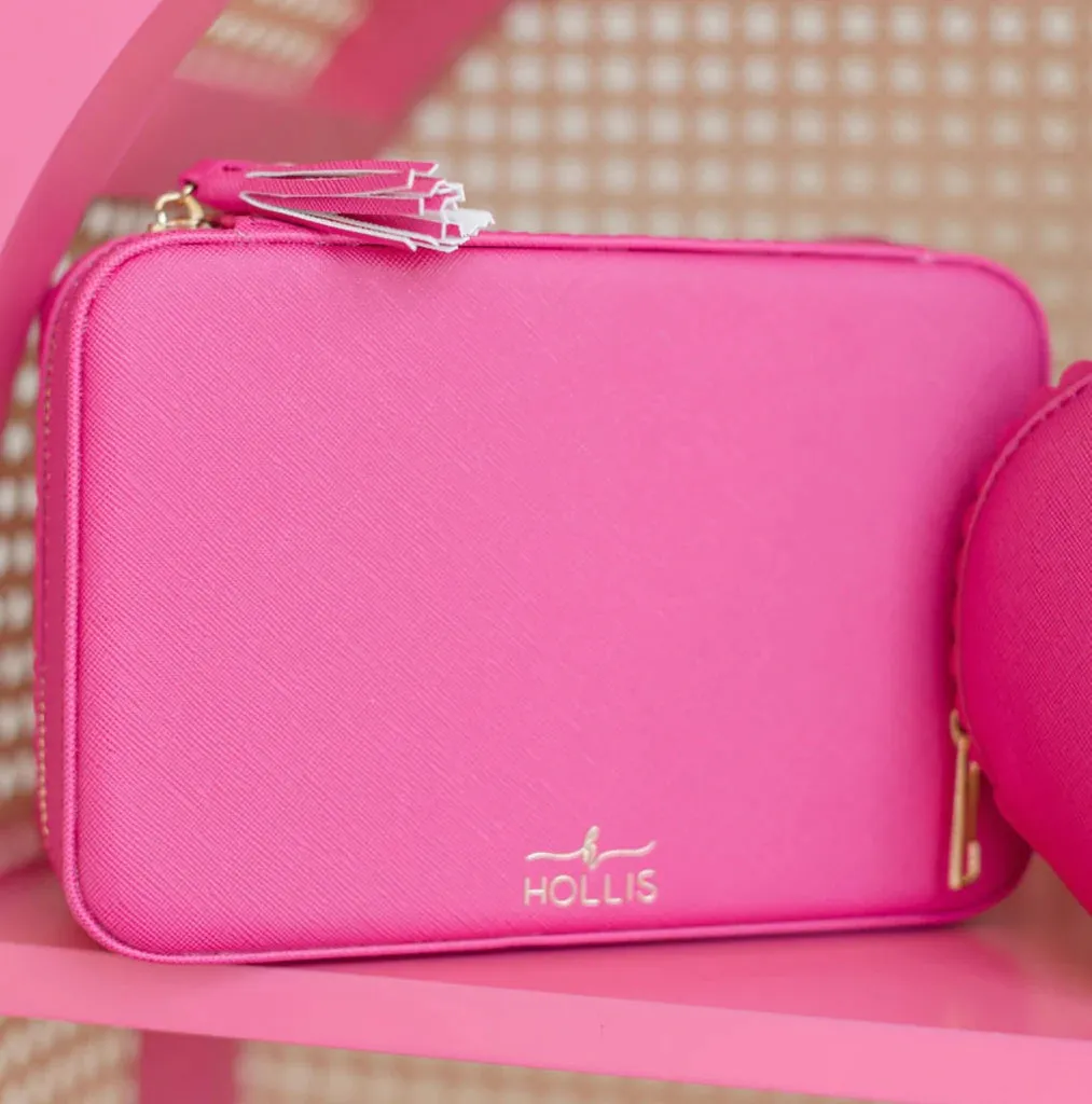 Hollis | Jewelry Organizer in Hot Pink