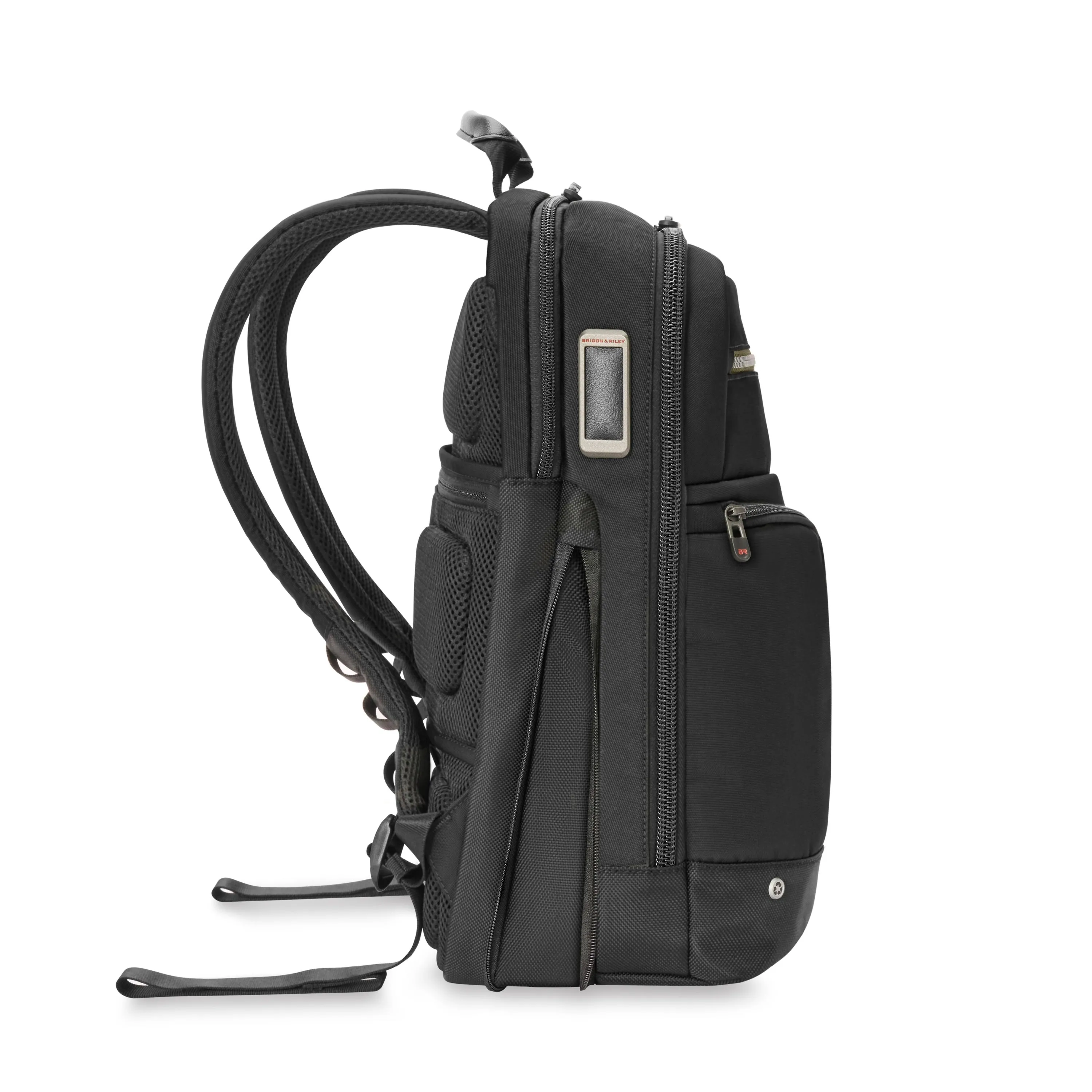 HTA Medium Slim Expandable Black Backpack