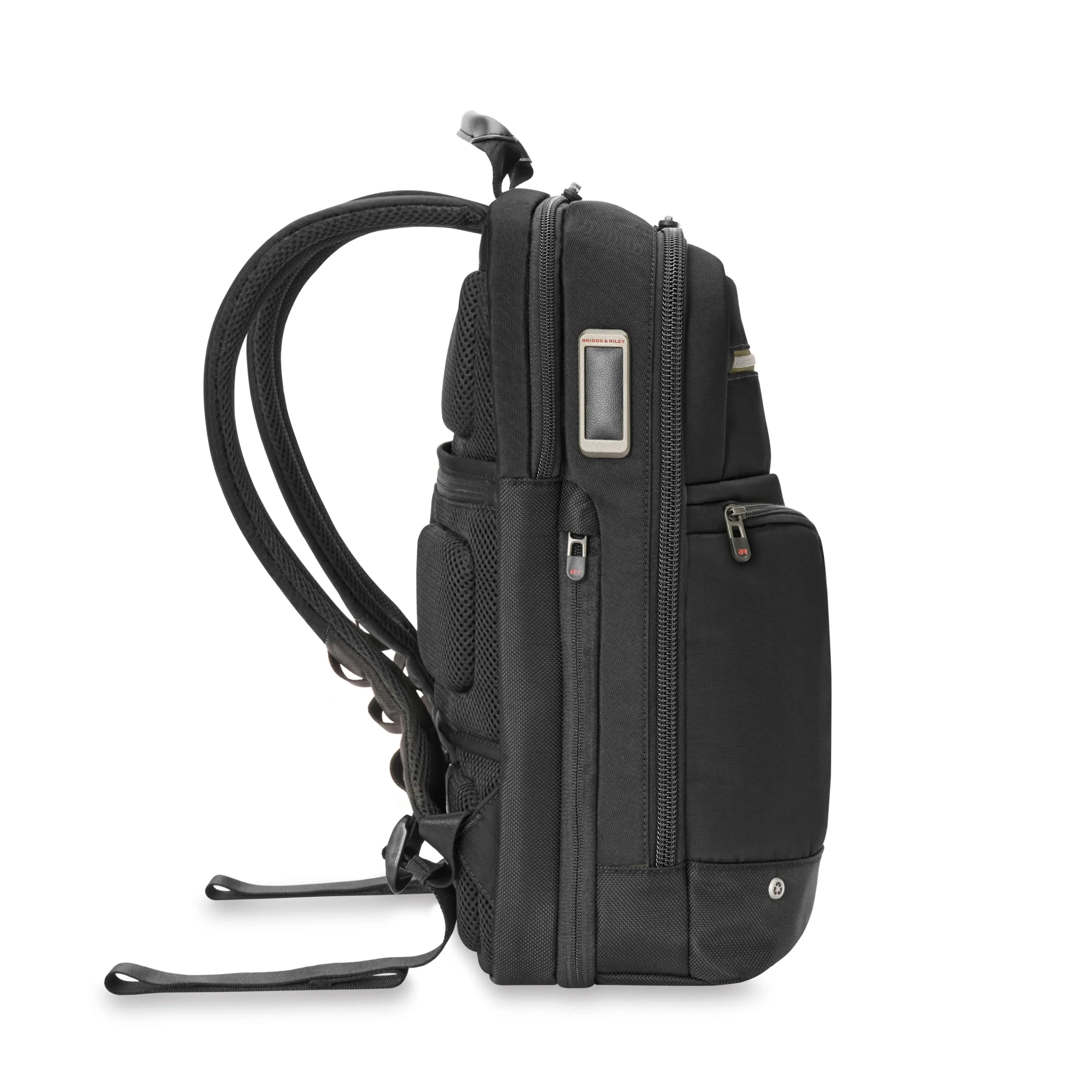 HTA Medium Slim Expandable Black Backpack