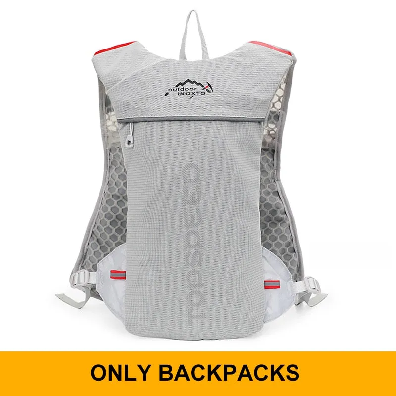 INOXTO trail running-ultra-light 5L backpack, running hydration vest, marathon, bicycle 1.5L 2L Water Bag