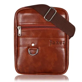 Jaxer Tan Sling Bag for Men & Women - JXRSB111