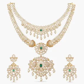 Jivika Nakshatra CZ Necklace Set