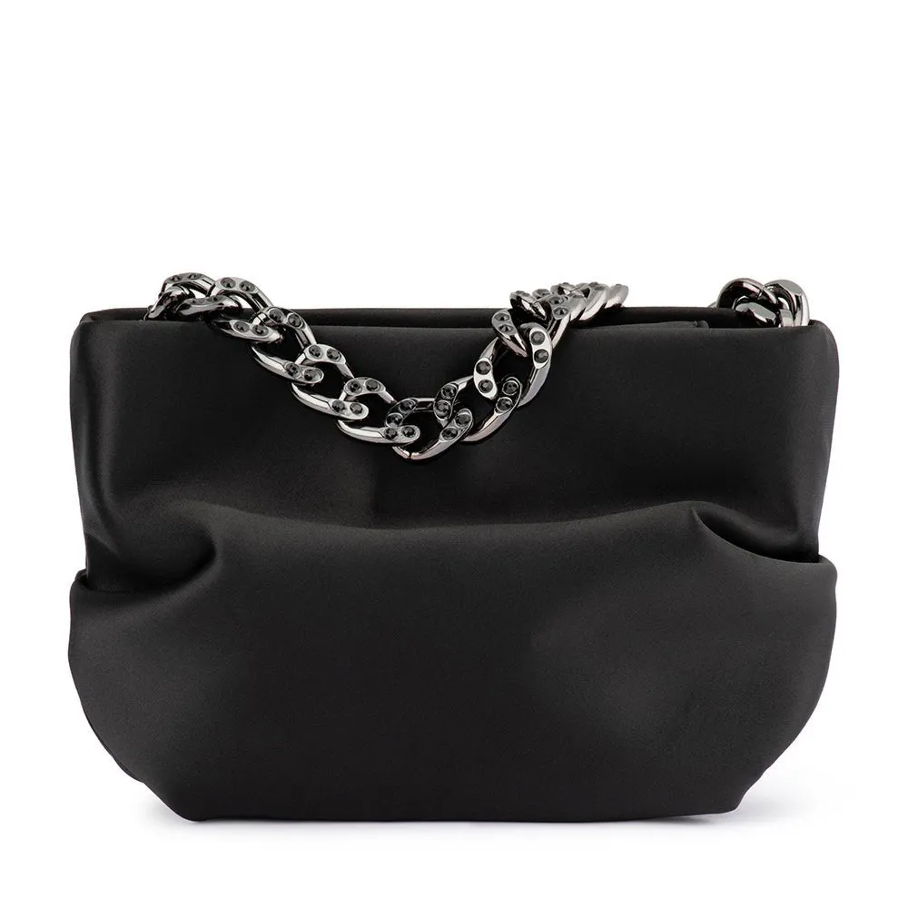 JULES Satin & Crystal Pouch