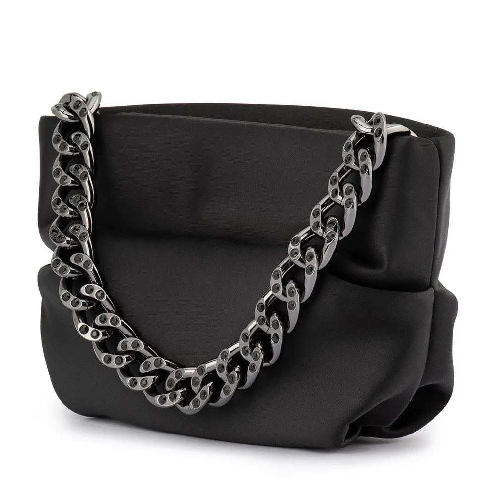 JULES Satin & Crystal Pouch