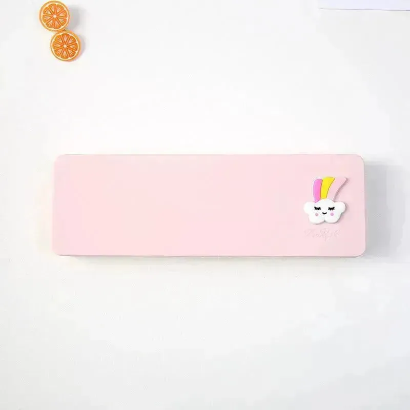 Korean version of ins candy color cartoon pencil case