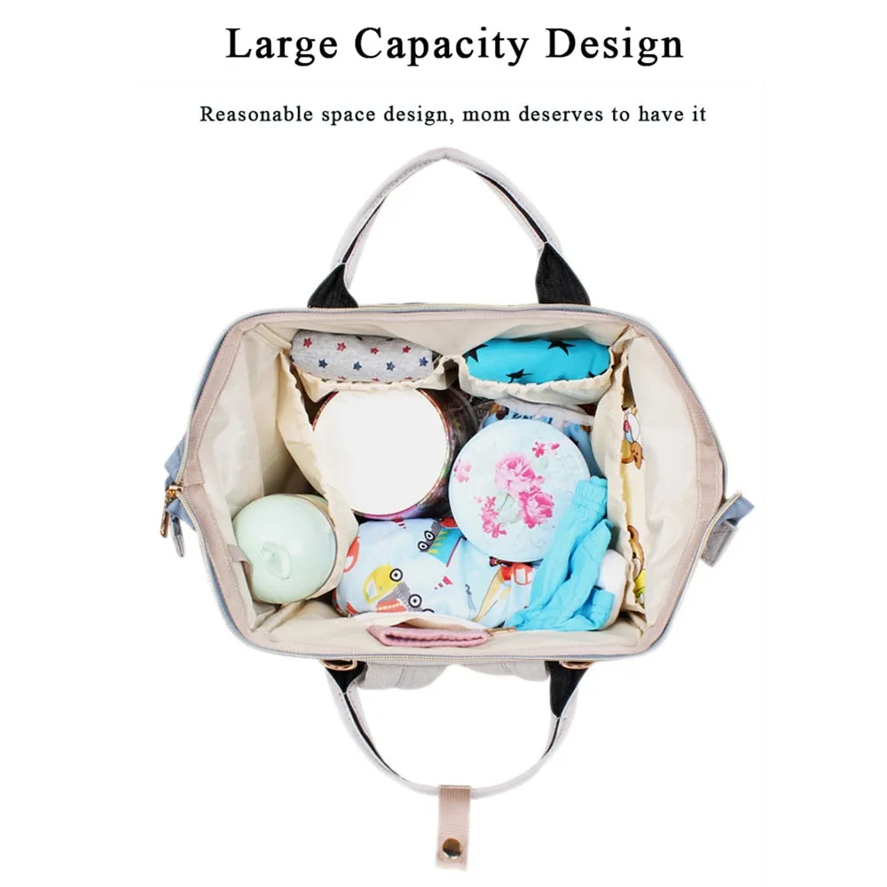 Large Capacity Mommy Maternity Bag Diaper Nappy Bag Bolsa Maternida Bebe Bag Travel Backpack Nursing Baby Care