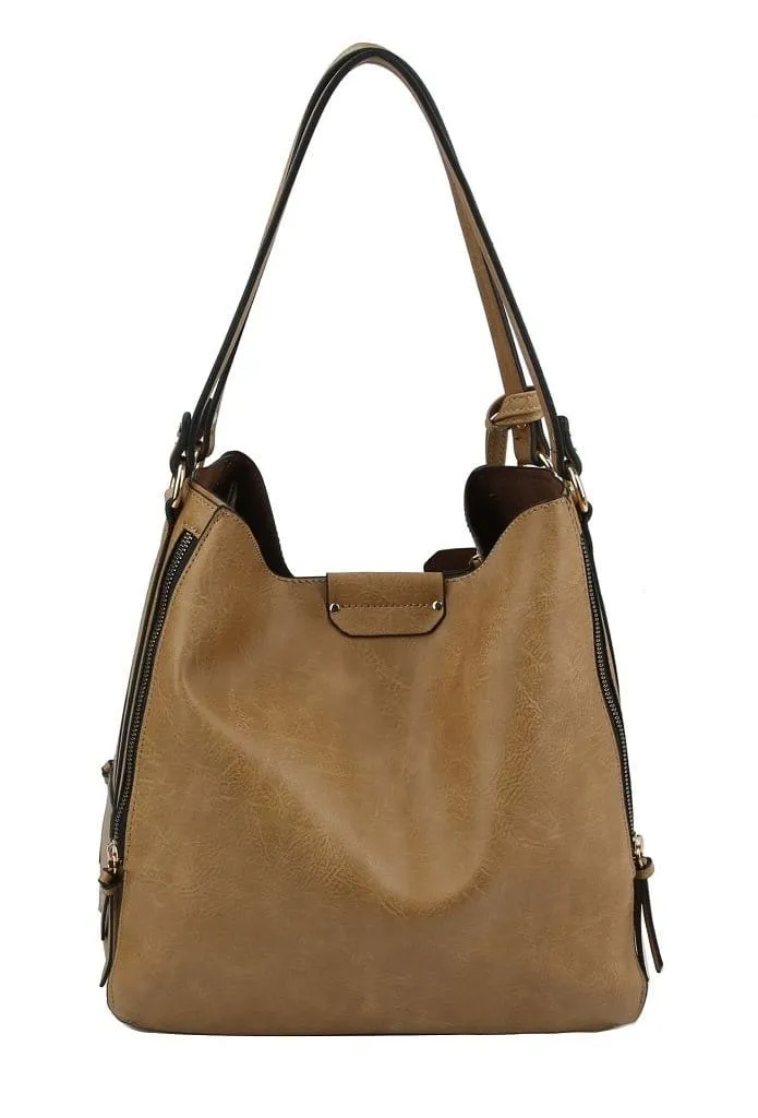 LD144-1 3-in-1 Hobo Shoulder Bag/Crossbody