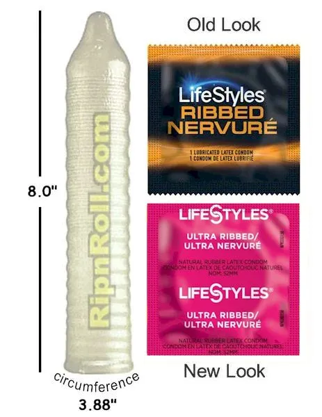 Lifestyles Ultra Ribbed Condoms