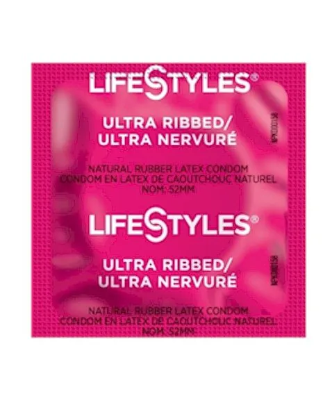 Lifestyles Ultra Ribbed Condoms