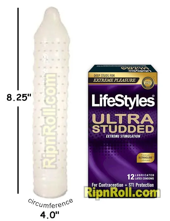 Lifestyles Ultra Studded Condoms