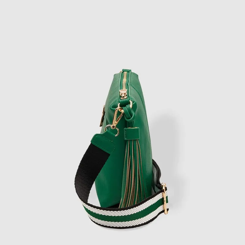 Louenhide - Kasey Crossbody - Green Stripe