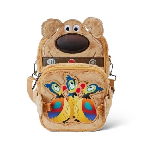 Loungefly Pixar's Up 15th Anniversary Dug Crossbuddies Bag