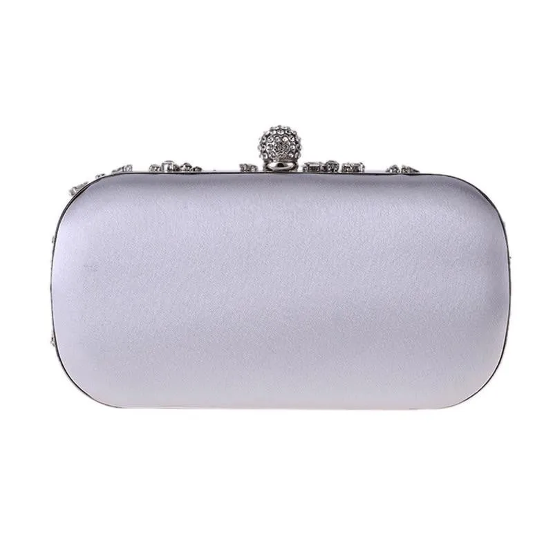 Luxy Moon Beaded Evening Bag Diamond Wedding Banquet Clutches