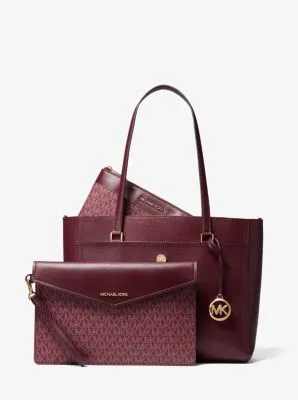 Maisie Large Pebbled Leather 3-in-1 Tote Bag