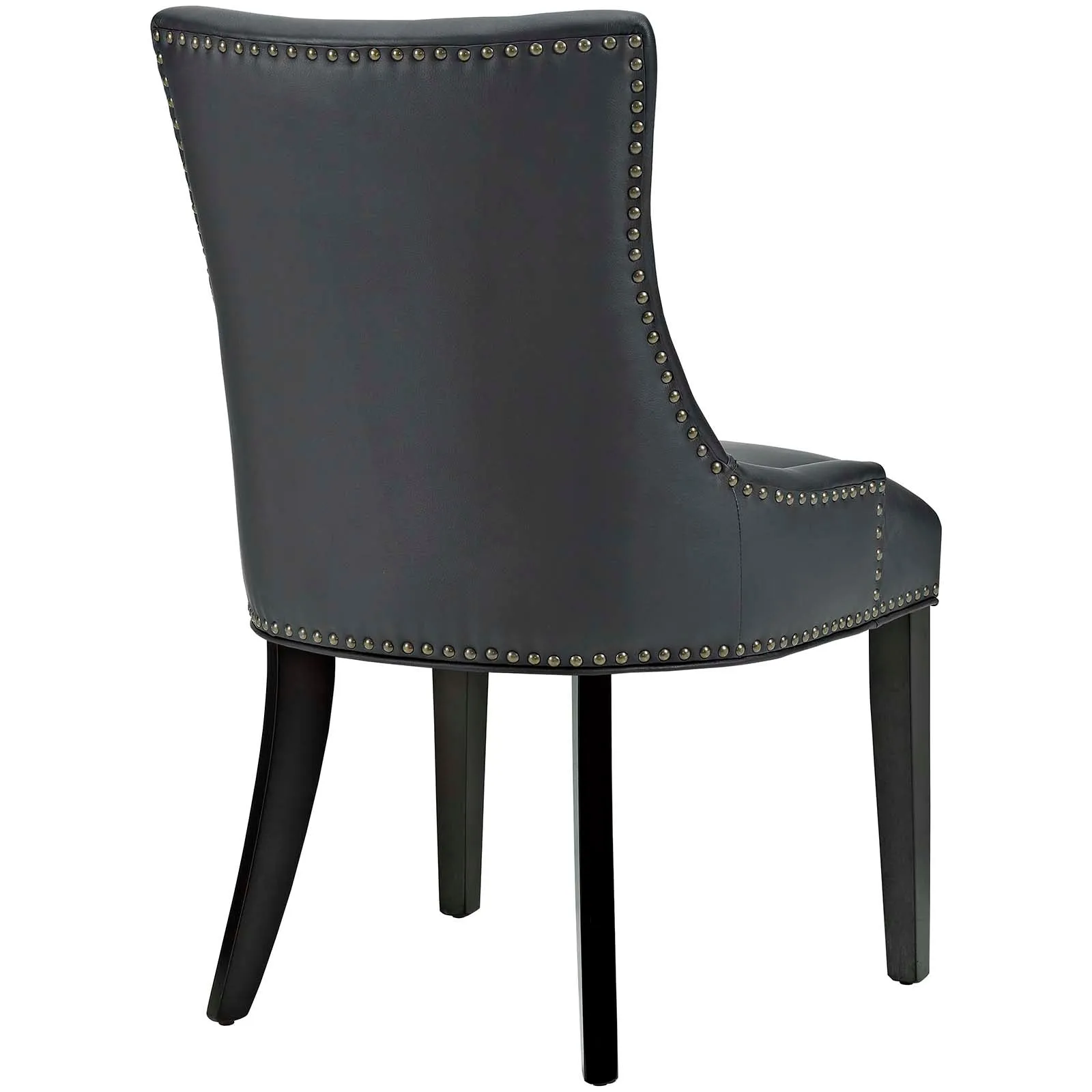 Marquis Vegan Leather Dining Chair Black EEI-2228-BLK