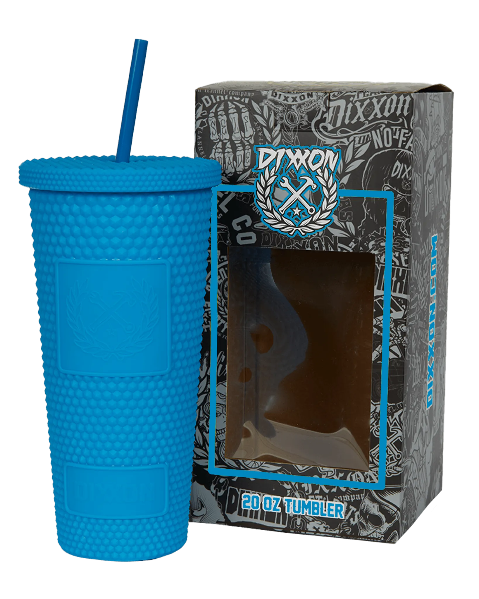 Matte Tumbler - Cyan