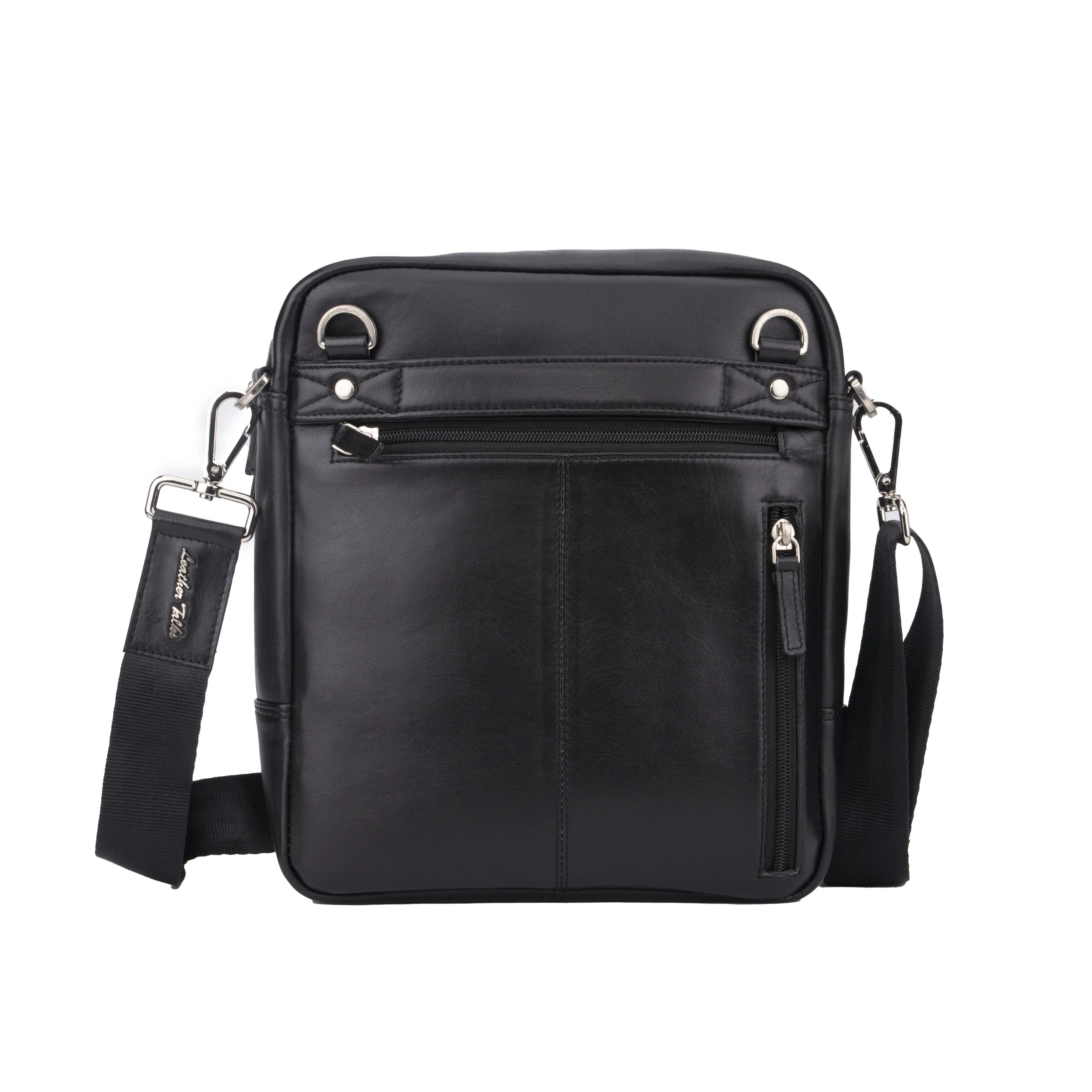 Men's Bag IX |  Leather Side Bag For Men | Colour - Black