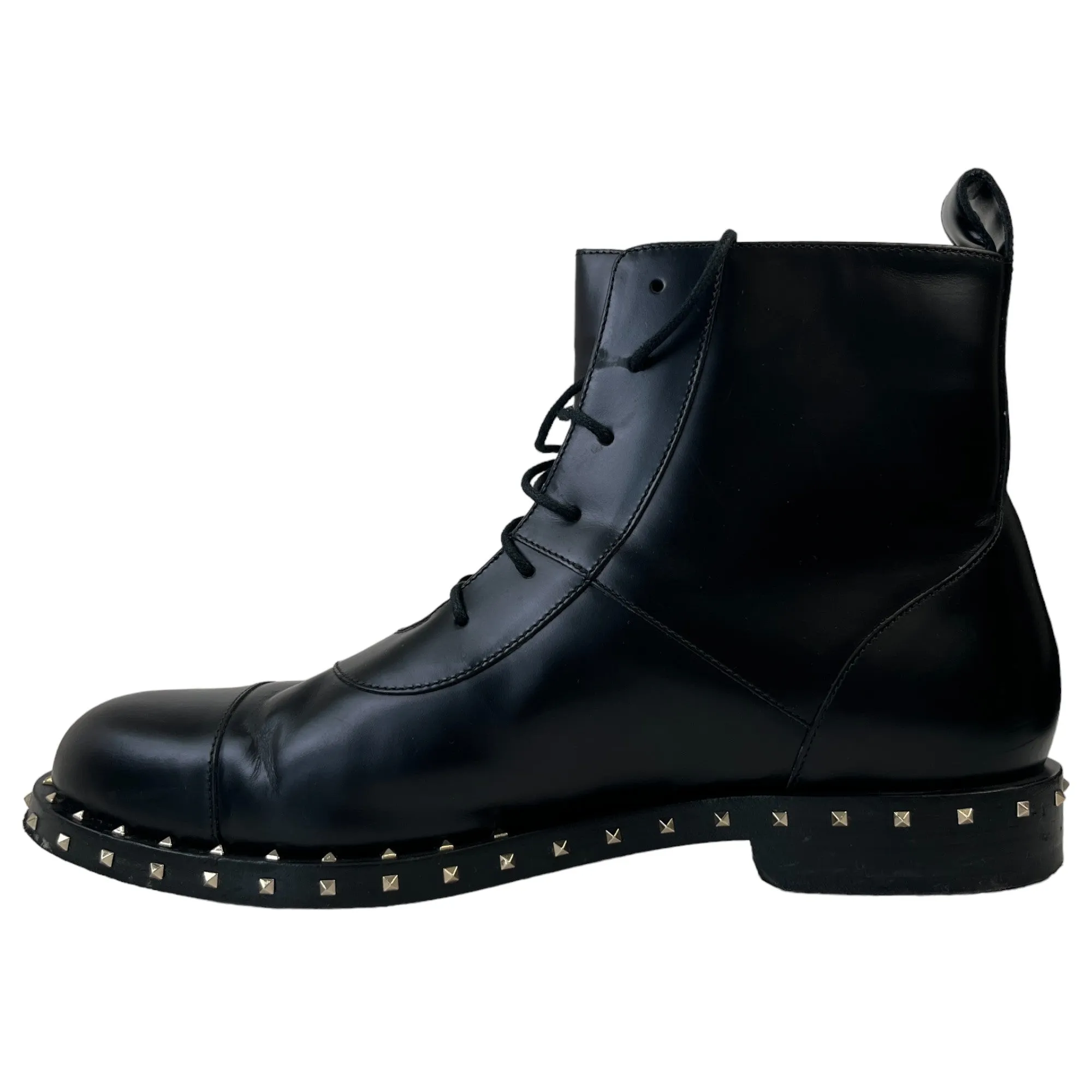 Men's Studded Boots Black Size EU 43 / UK 9