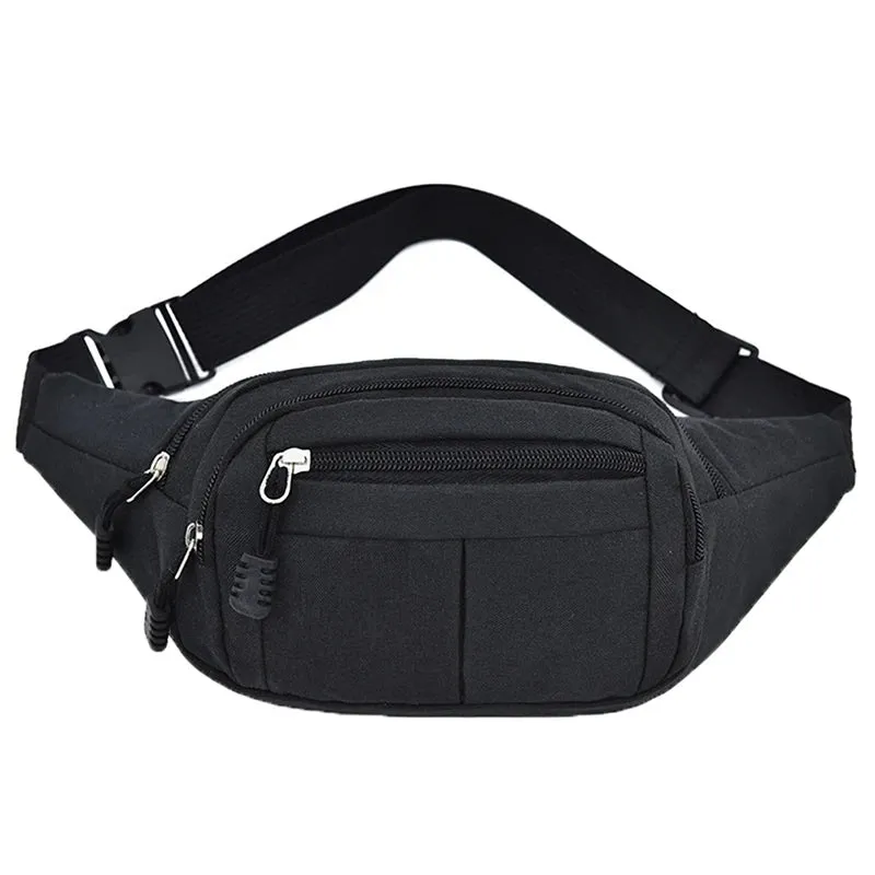 Men's Waist Pack Nylon Sport Fanny Bags Boy Drop Leg Bags Hip Bum Belt Bag Travel Riding Motorcycle Crossbody Purse Pouch