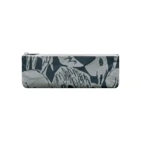 mina perhonen: Pencil Case - life puzzle / M Size / Gray - , Made in Japan,  Japanese pen case