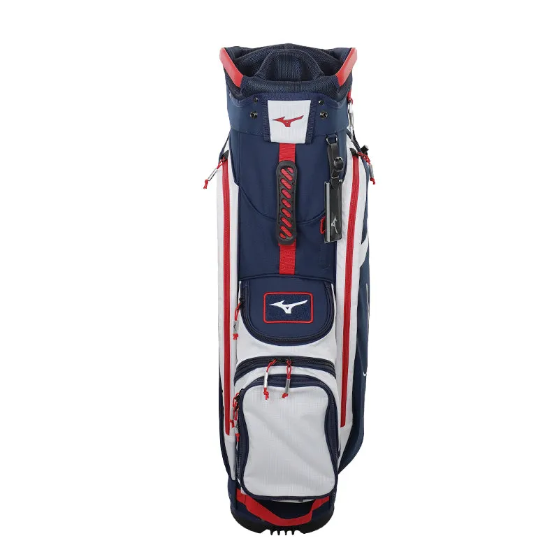 MIZUNO BR-D3C Cart Bag (Navy/Red)