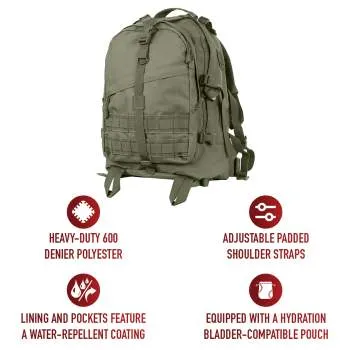 MOLLE Large Transport Tactical Backpack Pack