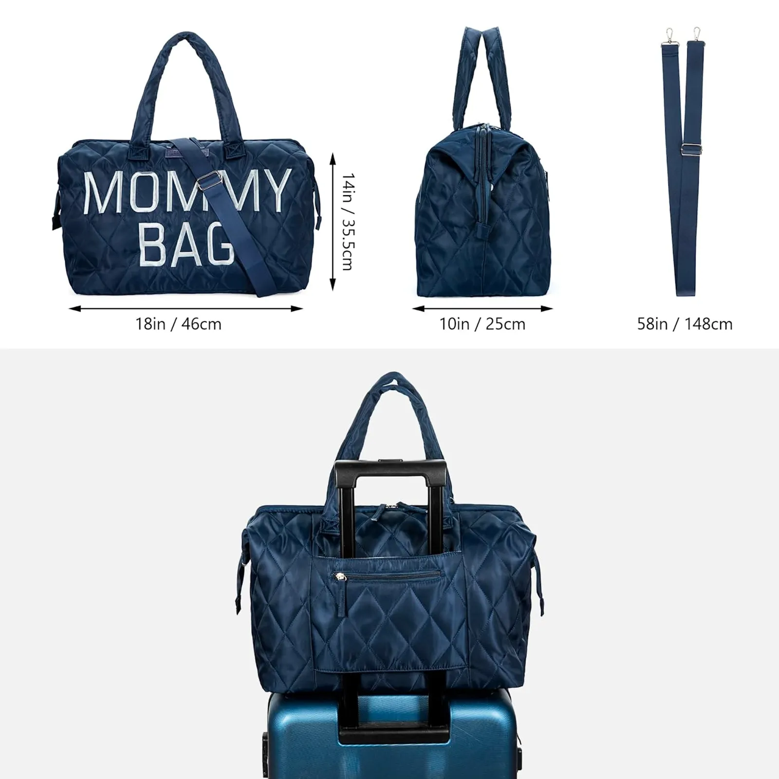 Mommy Bag for Hospital - Blue