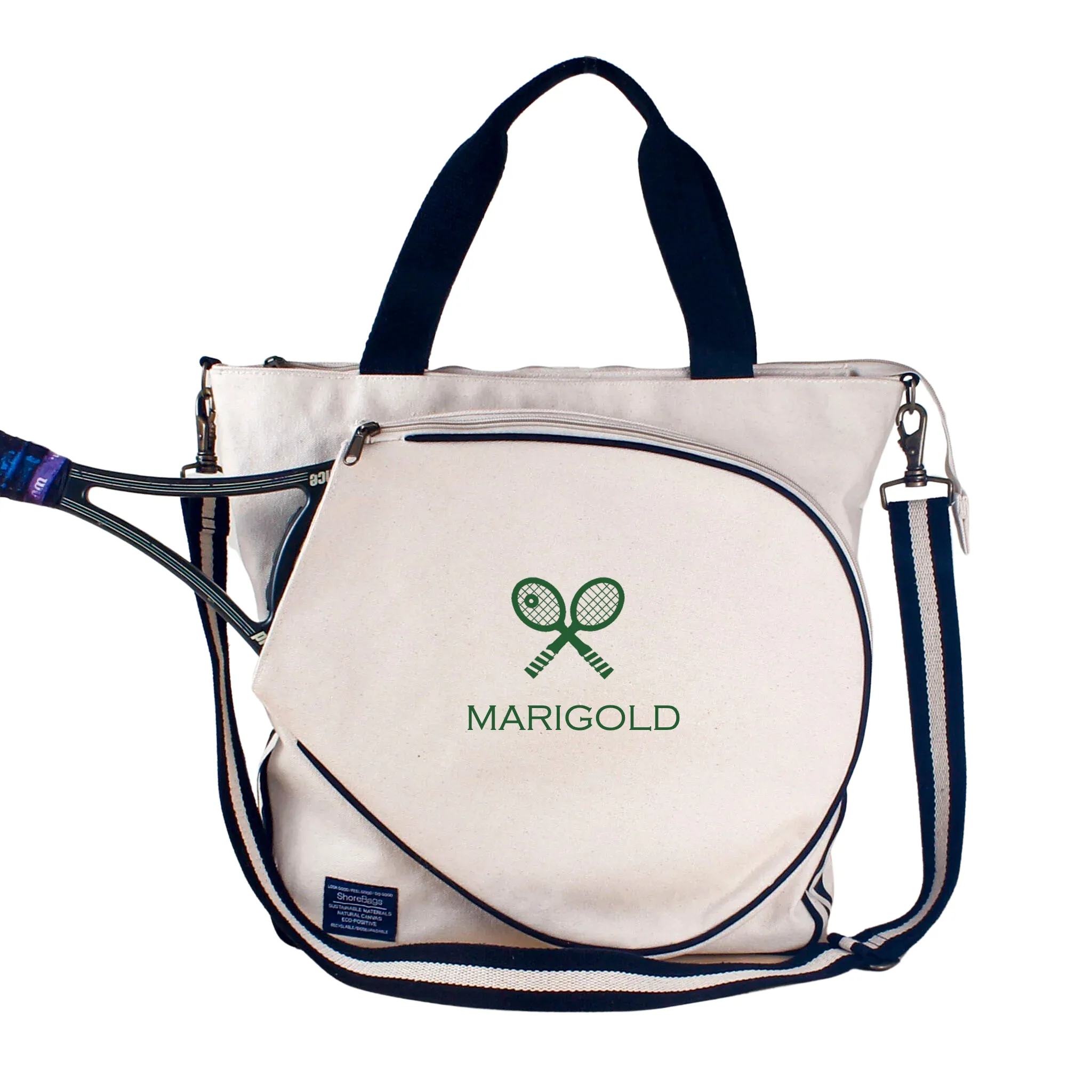 Monogrammed Tennis Bag