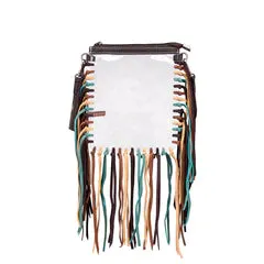 Montana West Western Fringe Clear Stadium Crossbody Bag