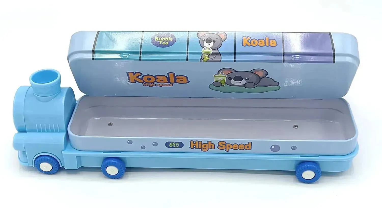 Moving Train Multifunction Pencil Geometry Box