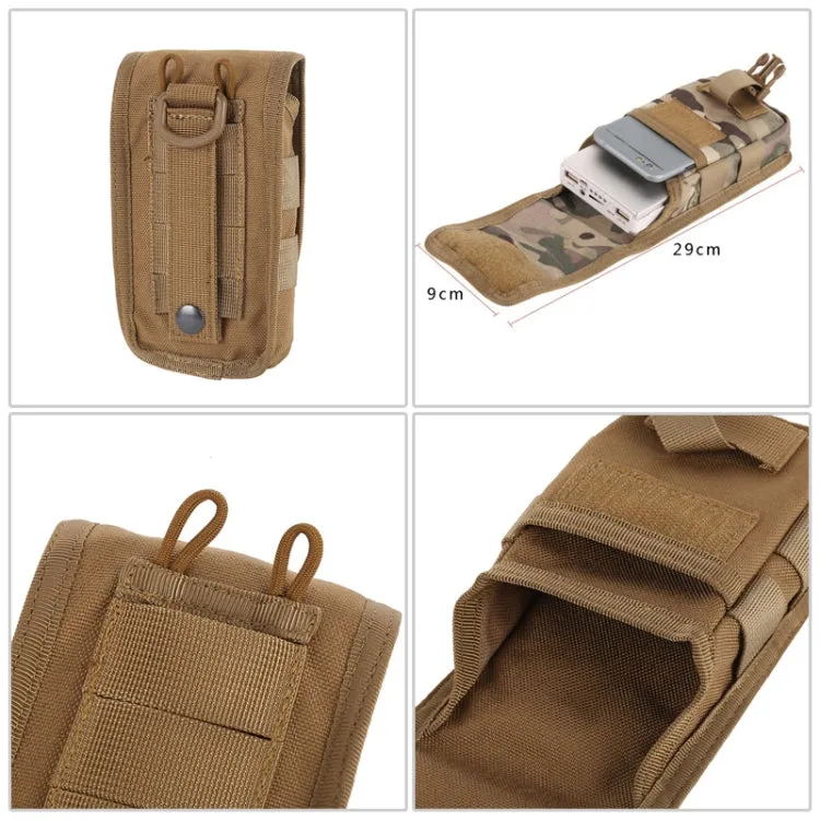 Multifunctional Molle System Waist Bag Outdoor Running Pockets for Mobile Phone under 5.5 inch(ACU)