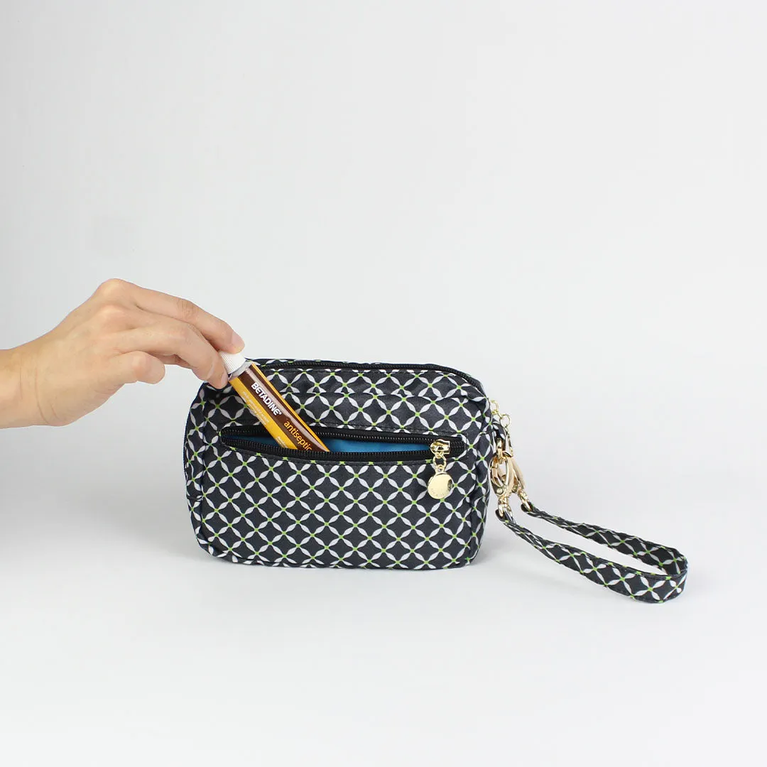 Multipurpose pouch Jay Set Pattern Black