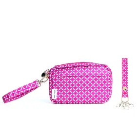 Multipurpose pouch Jay Set Pattern Fuchsia