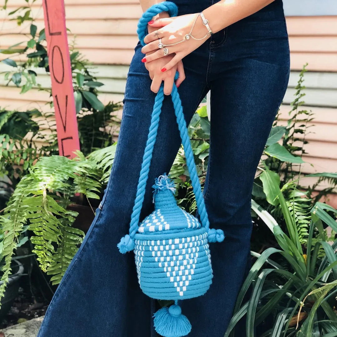 NEON BOHEMIANS ELVIS BUCKET BAG