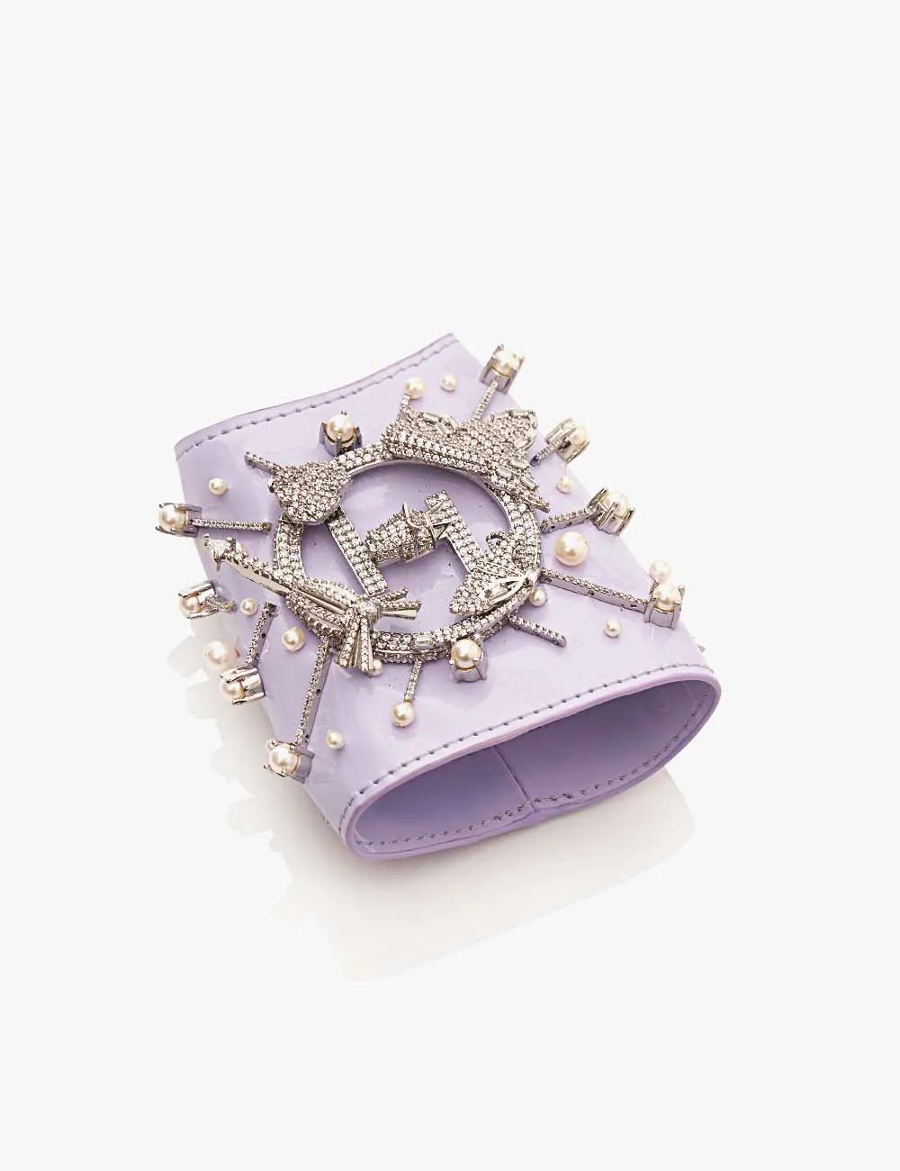 OH V Jewelled Glovelettes in Lavender