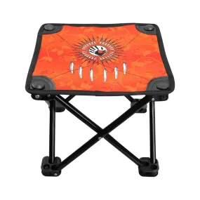 Orange Days Orange Feather Directions Folding Fishing Stool