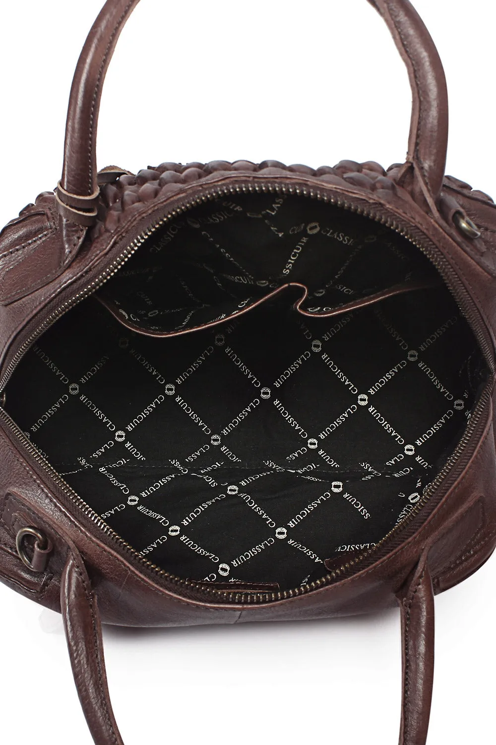 Orleans Padded Weave Bowler Bag