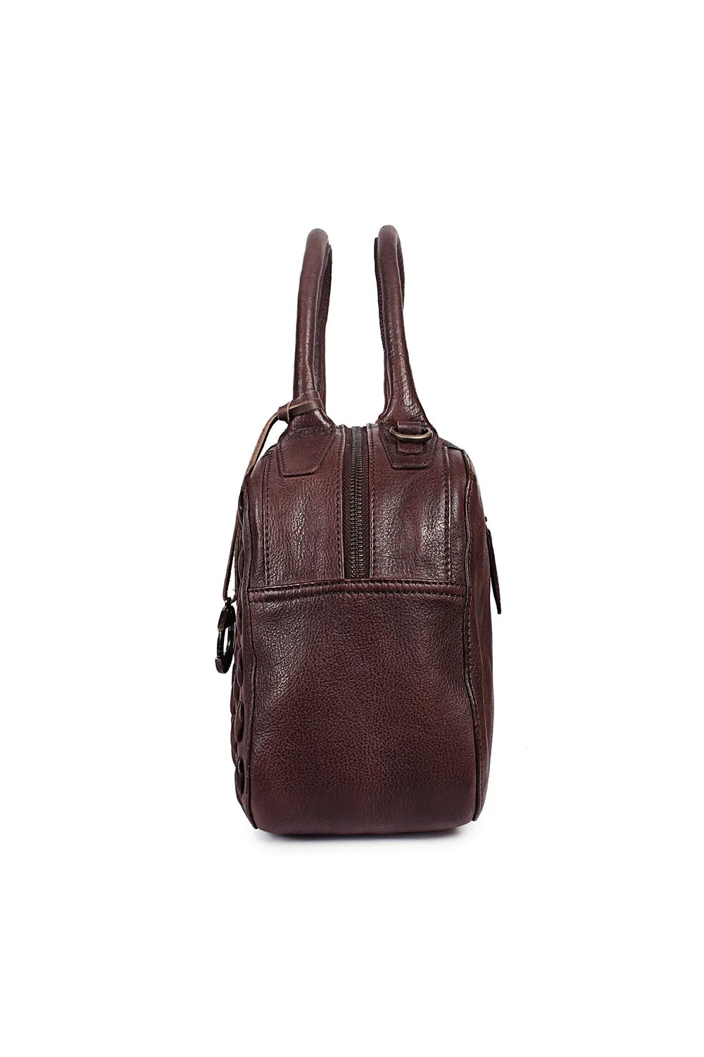 Orleans Padded Weave Bowler Bag