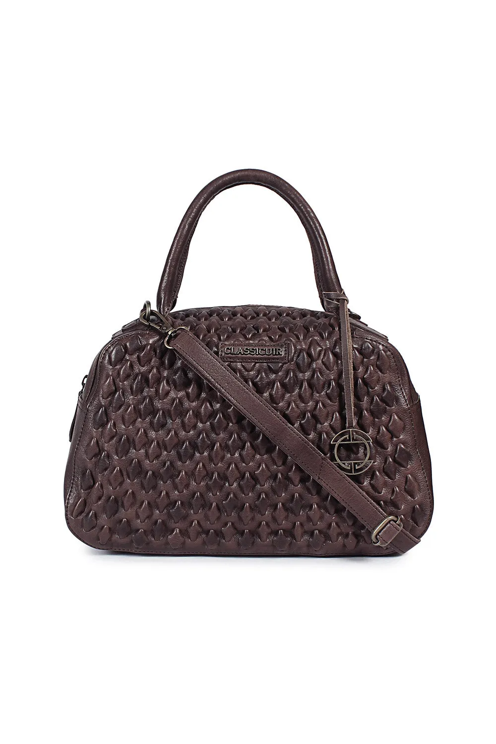 Orleans Padded Weave Bowler Bag