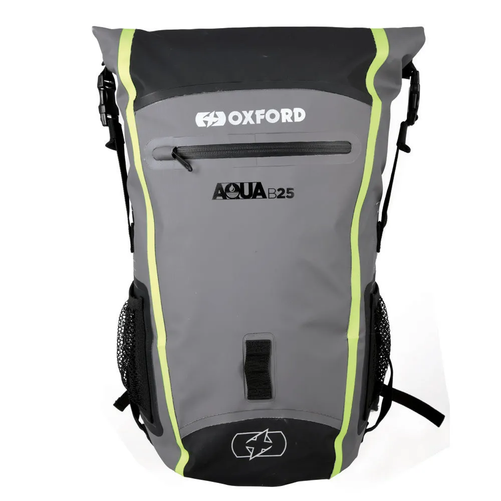 Oxford Aqua B-25 Hydro Waterproof Back Pack - Black / Fluo / Grey