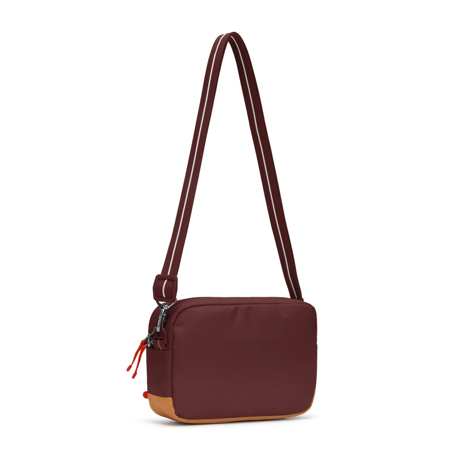 Pacsafe GO crossbody Garnet Red